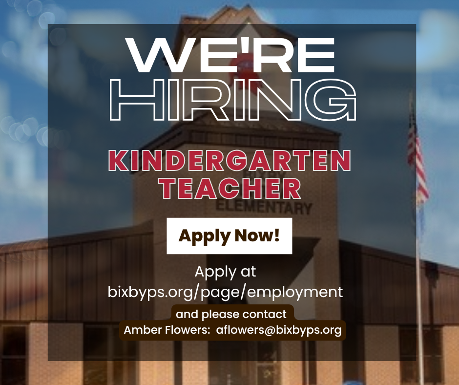 We are hiring a Kinder teacher