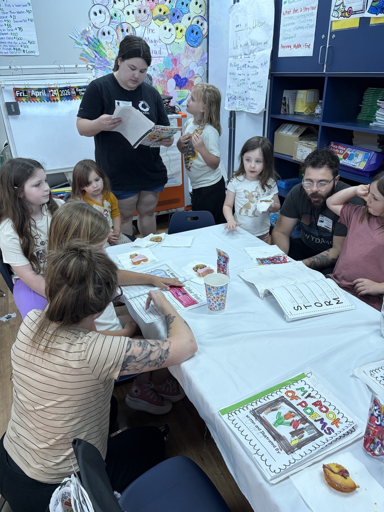 Poetry cafe in Mrs Welborns class