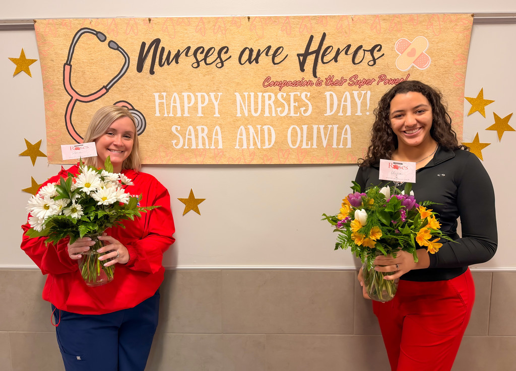 Nurse Sara and Nurse Olivia