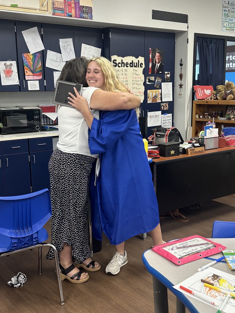 Mrs. Rumbaugh and Emma Yates