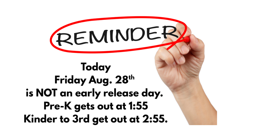No early release today.