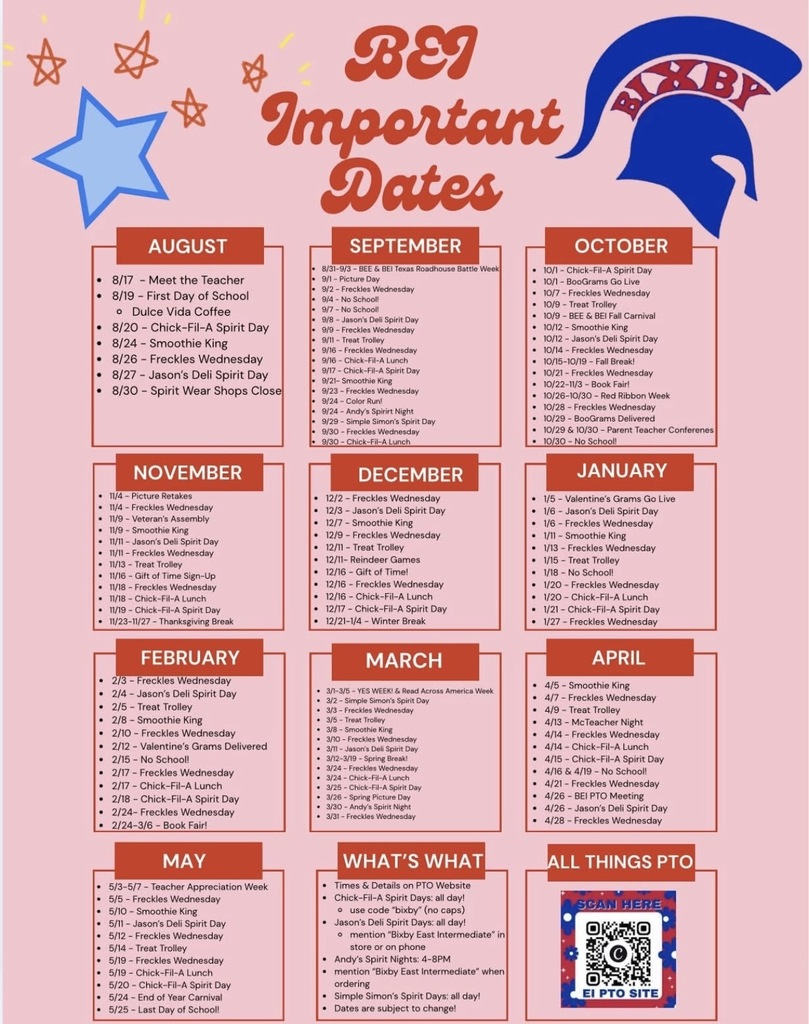 PTO Calendar