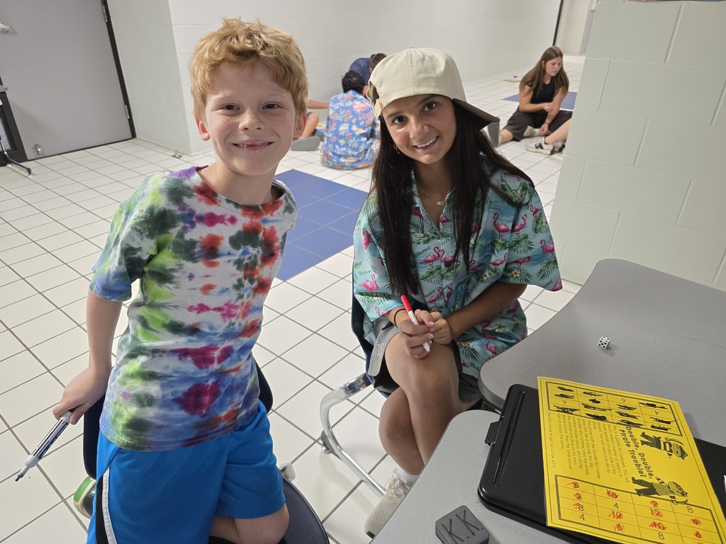 9th grade pen pals visit Ms. Hankins 2nd grade