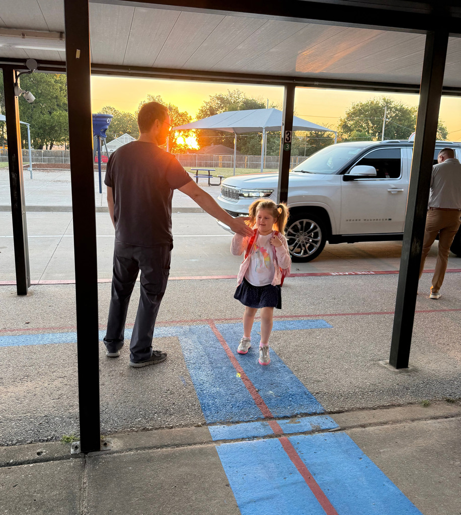 Dads at Drop off