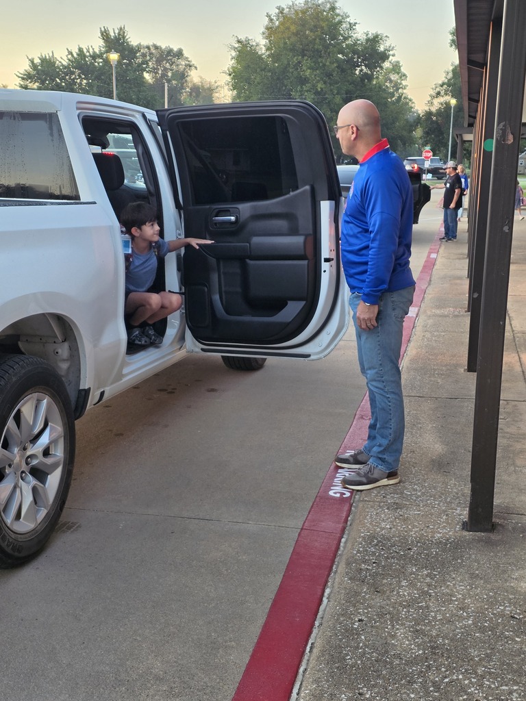 Dads at Drop off