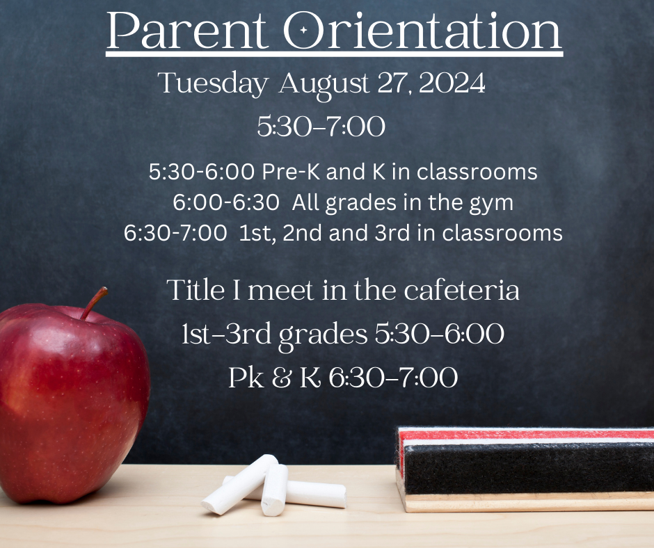 Parent Orientation Night