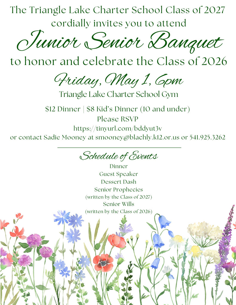 Jr. Sr. Banquet Flier