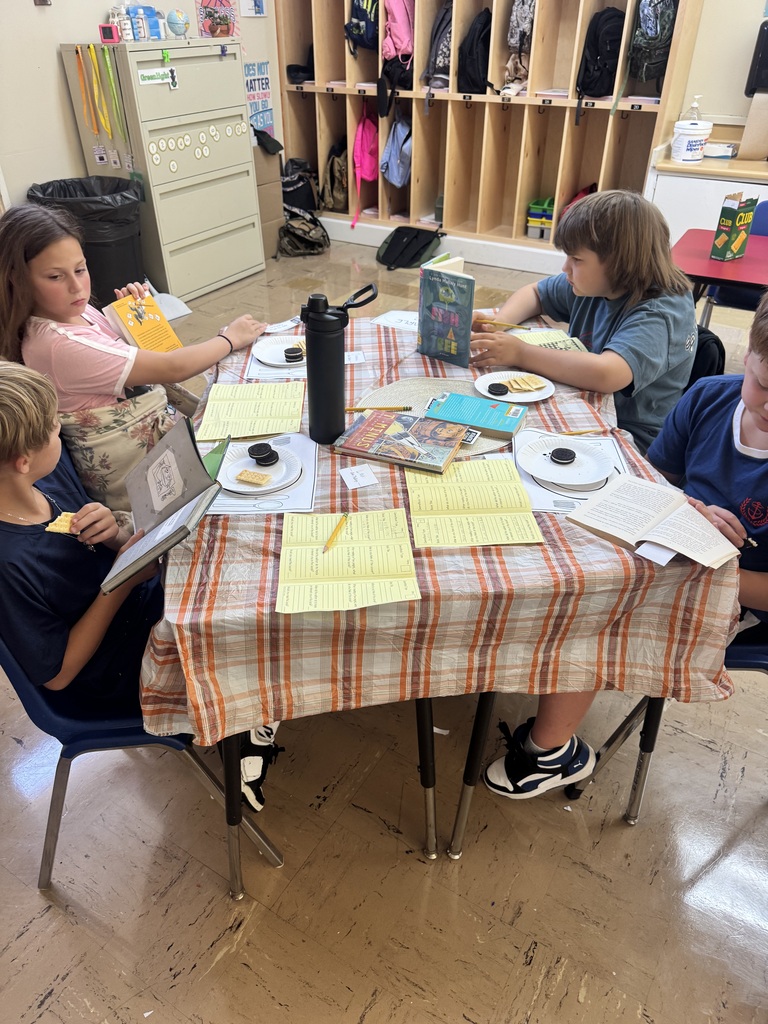 Kids at Diner Tables Sampling Books 1