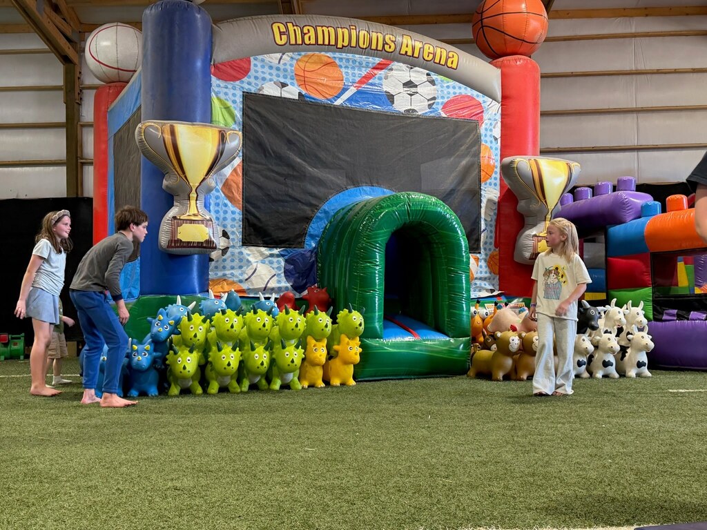 Blow Up Obstacle Course