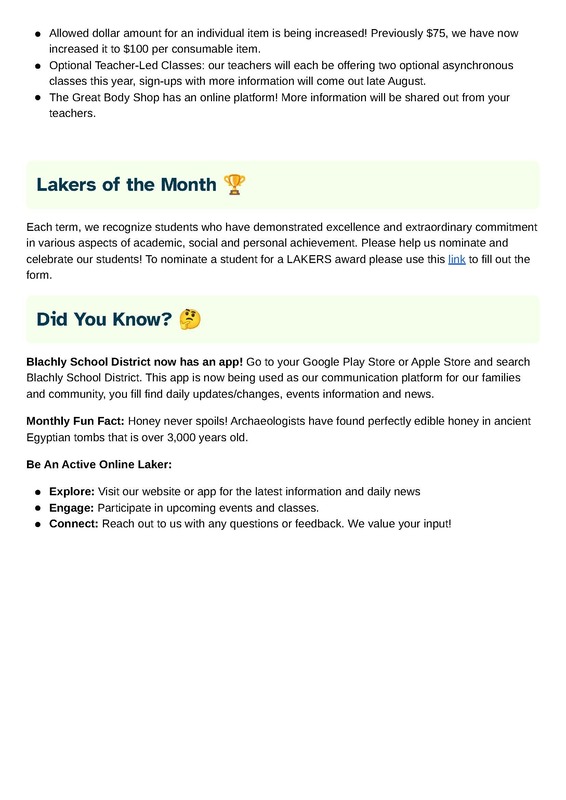 August Newsletter pg. 2
