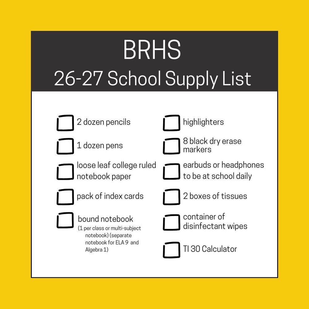 HS Supply List