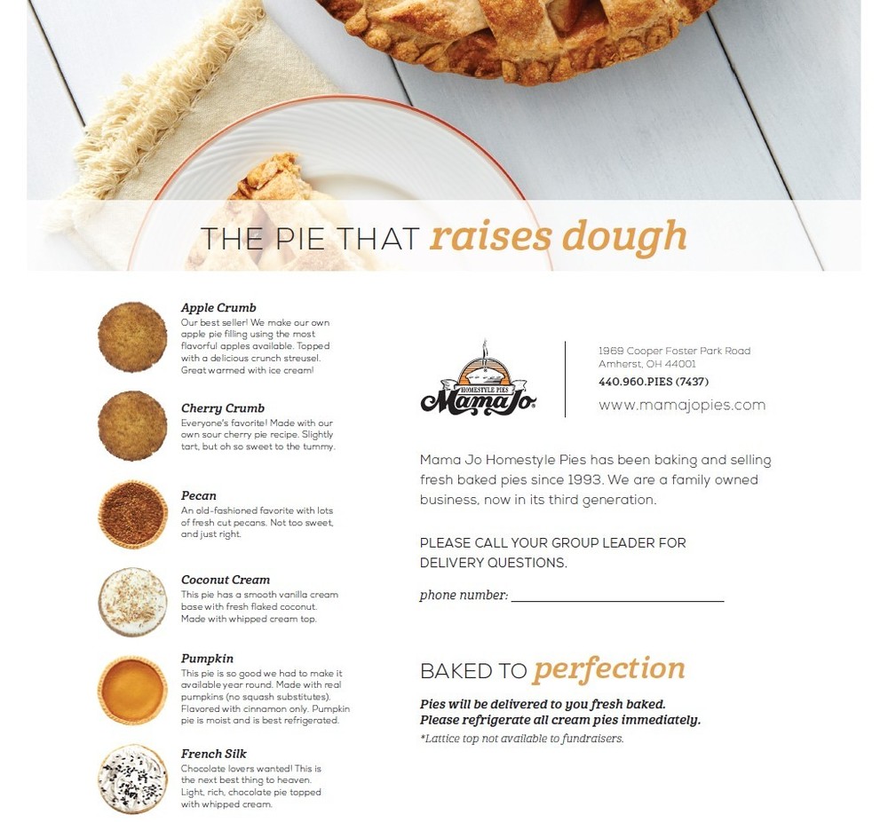 Pie Flyer