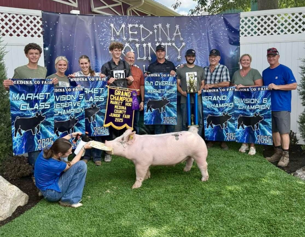  Parker Broadsword - Grand Champion Market Hog at Medina County Fair