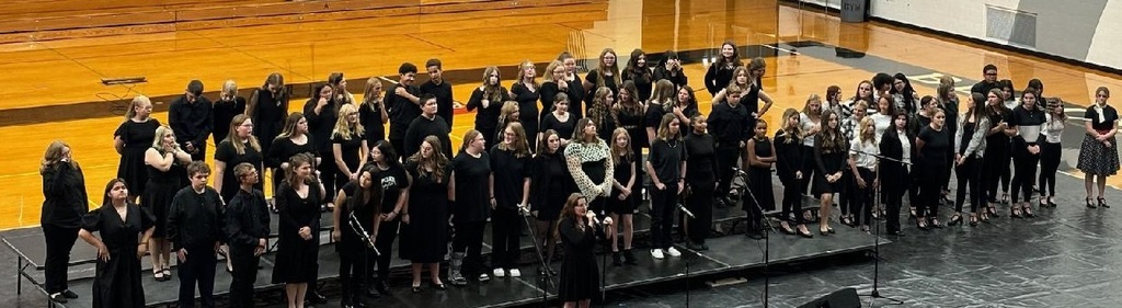 Entire BJSHS Choirs
