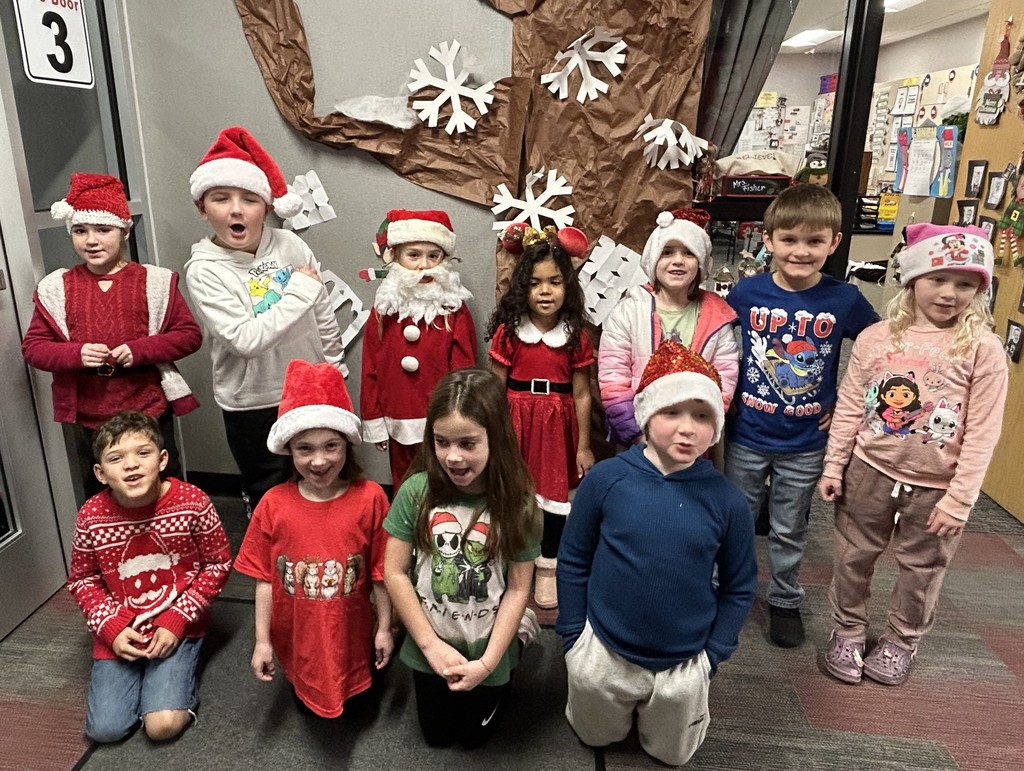 Students dress up for Santa Day at BPS