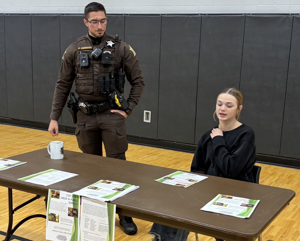 Students take part in BJSHS CTE Pathways and Elective Classes Expo