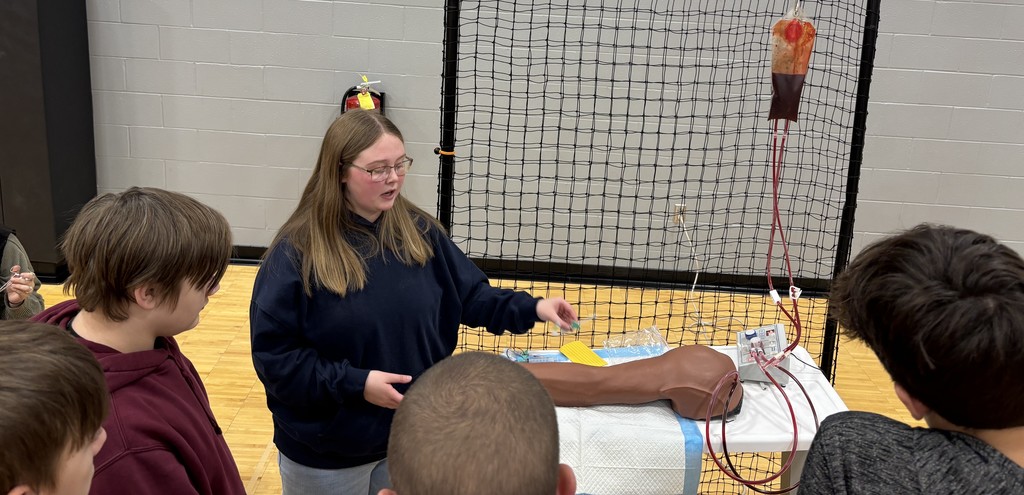 Students take part in BJSHS CTE Pathways and Elective Classes Expo