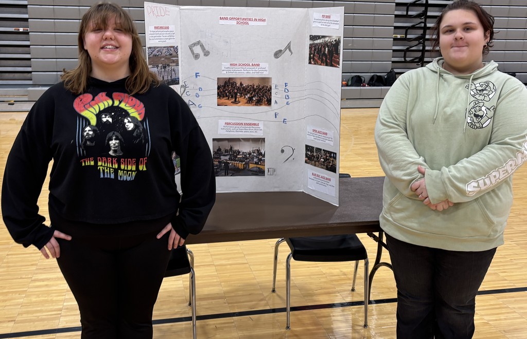 Students take part in BJSHS CTE Pathways and Elective Classes Expo