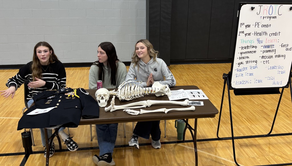 Students take part in BJSHS CTE Pathways and Elective Classes Expo