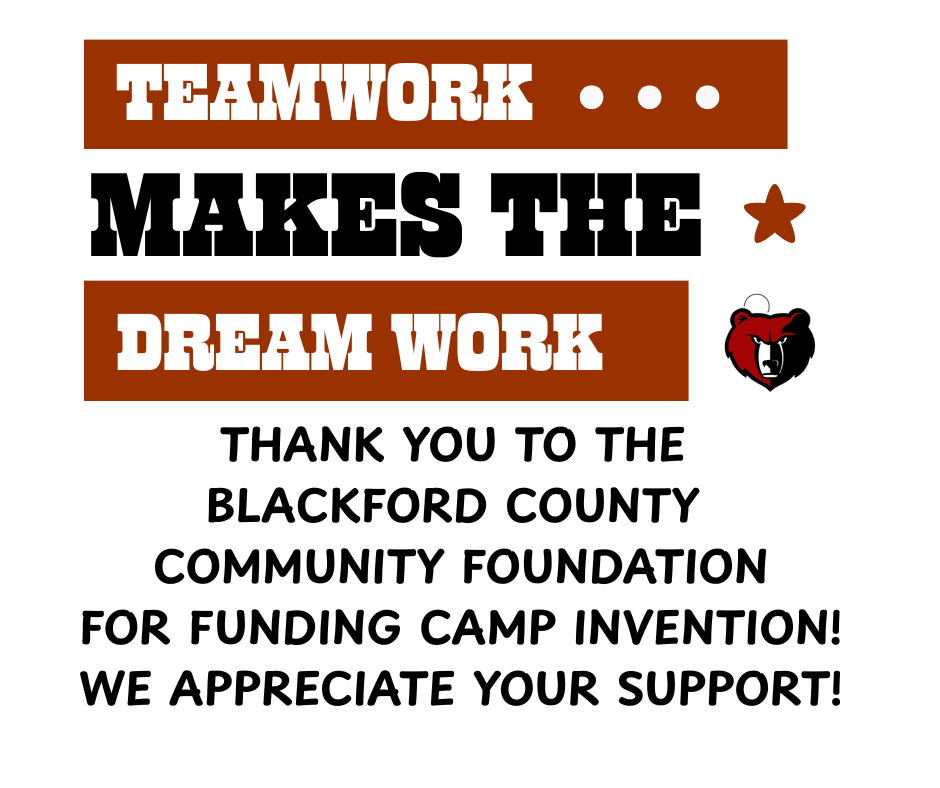 Thank you to the BCCF for supporting BCS
