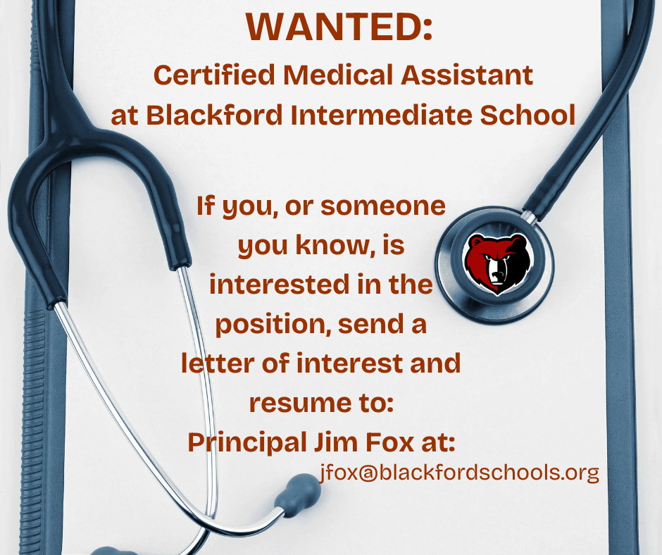 Wanted: Certified Medical Assistant