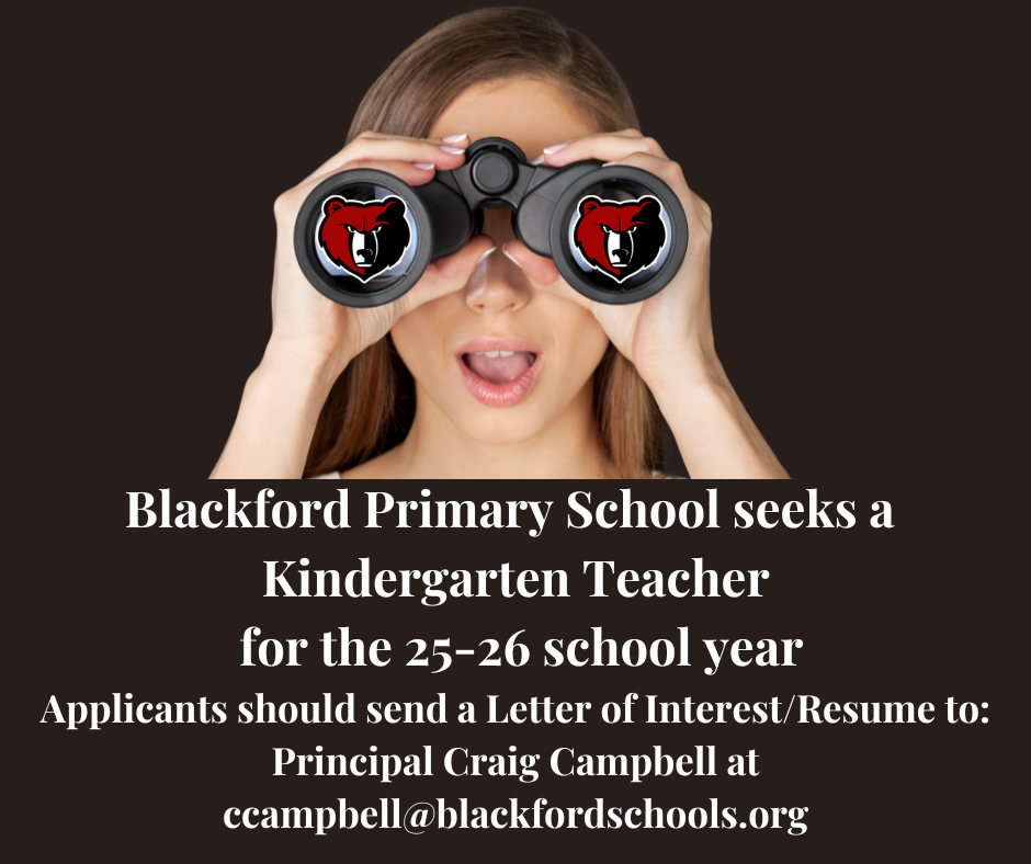 BPS seeks a Kindergarten Teacher