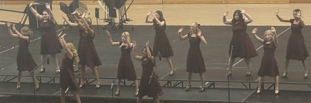 BJSHS Choir performs during the fall concert