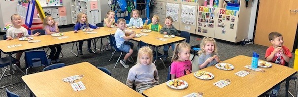 BPS Preschool students enjoy their Fun Fall Party