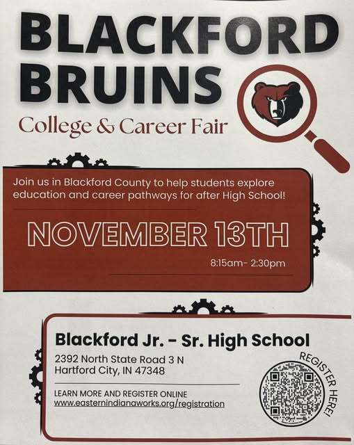 College and Career Fair - November 13, 2025