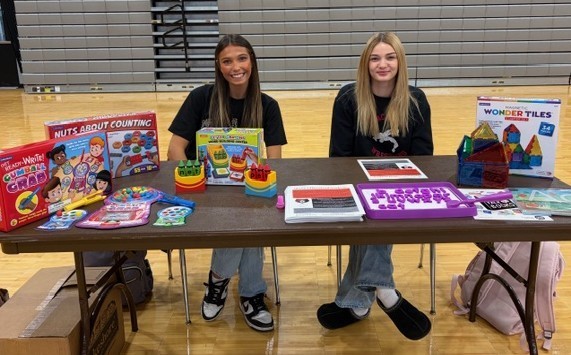 Faith W and Sarah Y share more about the BCS Preschool program at today's Job Fair
