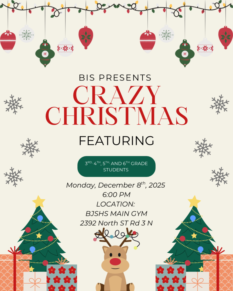 BIS plans Crazy Christmas