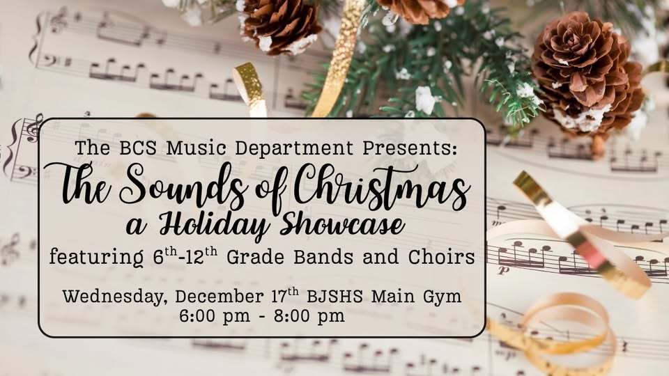 Blackford Band and Choir Holiday Concert - Dec. 17 at 6 p.m.