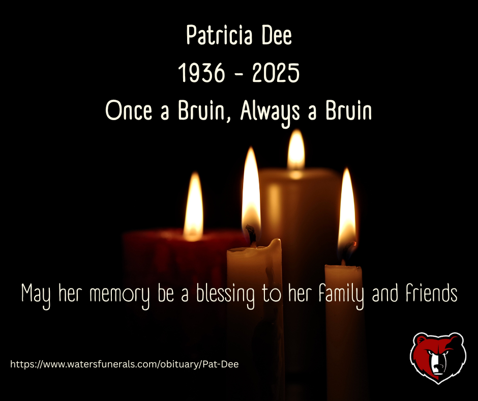 In memory of Mrs. Pat Dee, long-time elementary teacher at Northside Elementary School