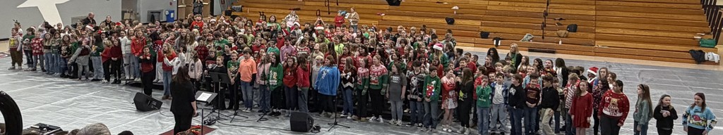 BIS students perform during A Crazy Christmas program