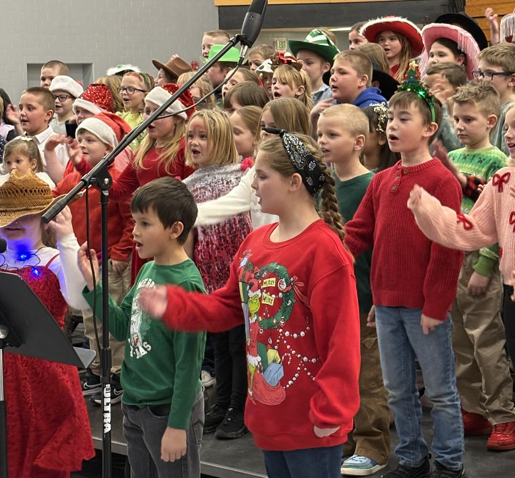 BPS students perform during the Christmas program