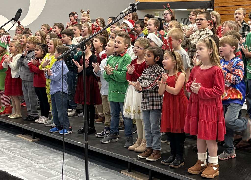 BPS students perform during the Christmas program