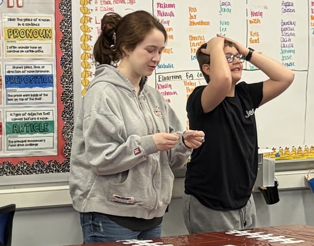 BJSHS 7th grade students battle for Super Bowl dominance by answering ELA questions