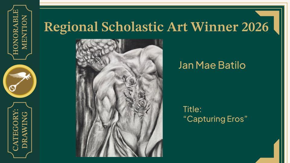 BJSHS Regional Art Winner - Jan Mae Batilo