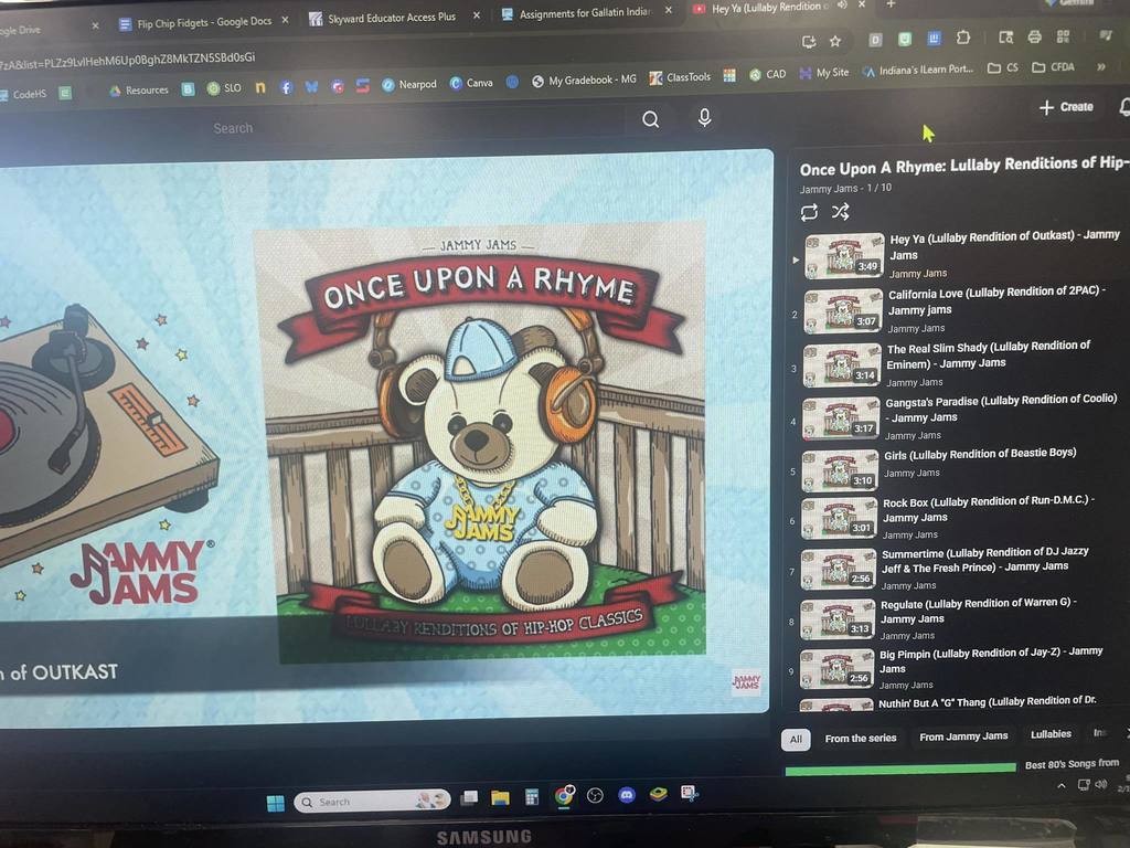 Rapper vs. Napper Spirit Day at BJSHS - Jammy Jams