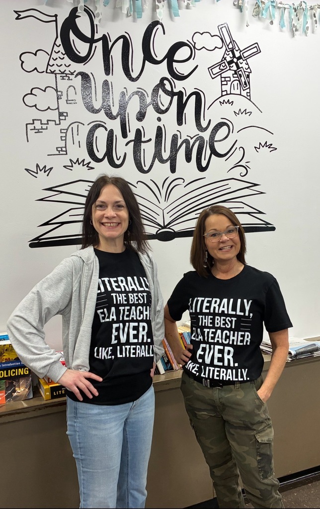 BJSHS ELA teachers Bethany Bowman and Monica Myers