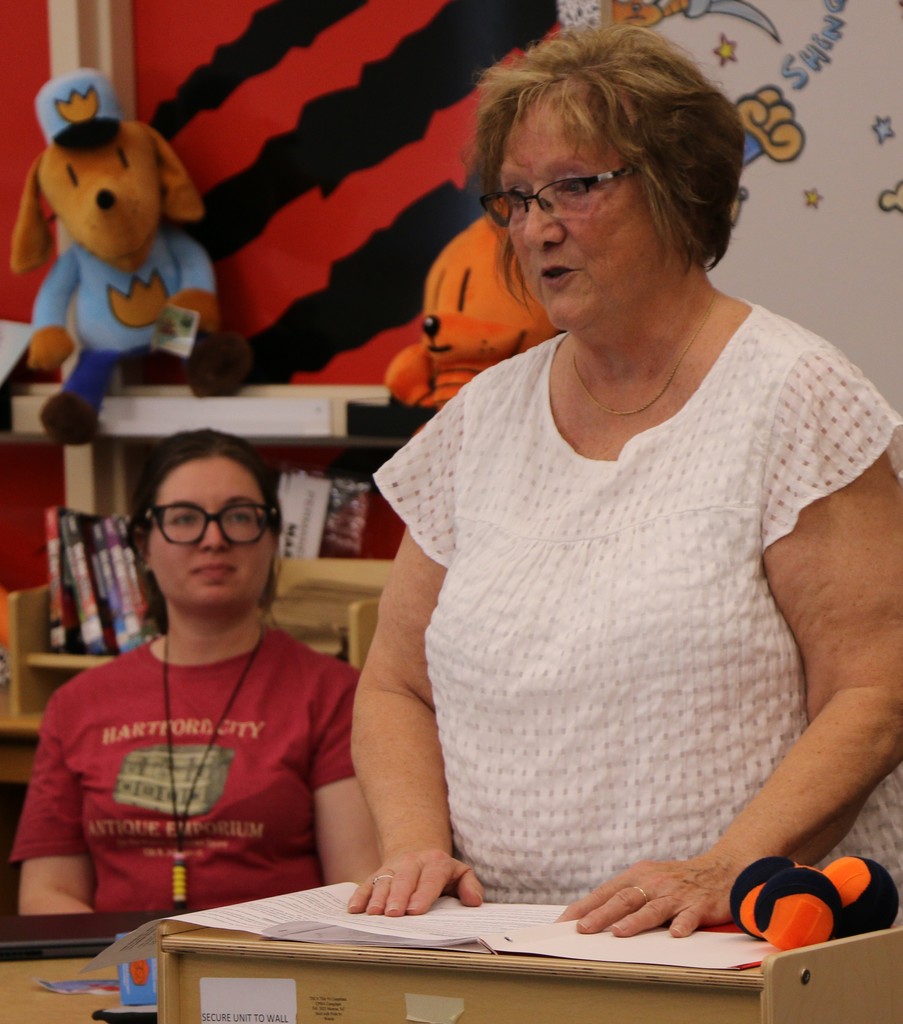 Julia's colleague Beth Brown was one of Julia Tucker's aides in the classroom and shared her experience working with Julie.