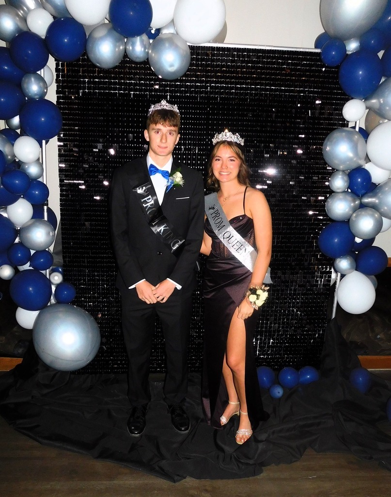 BJSHS juniors Jacob Barry and Gabby Orlando were selected Prom King and Queen, respectively.
