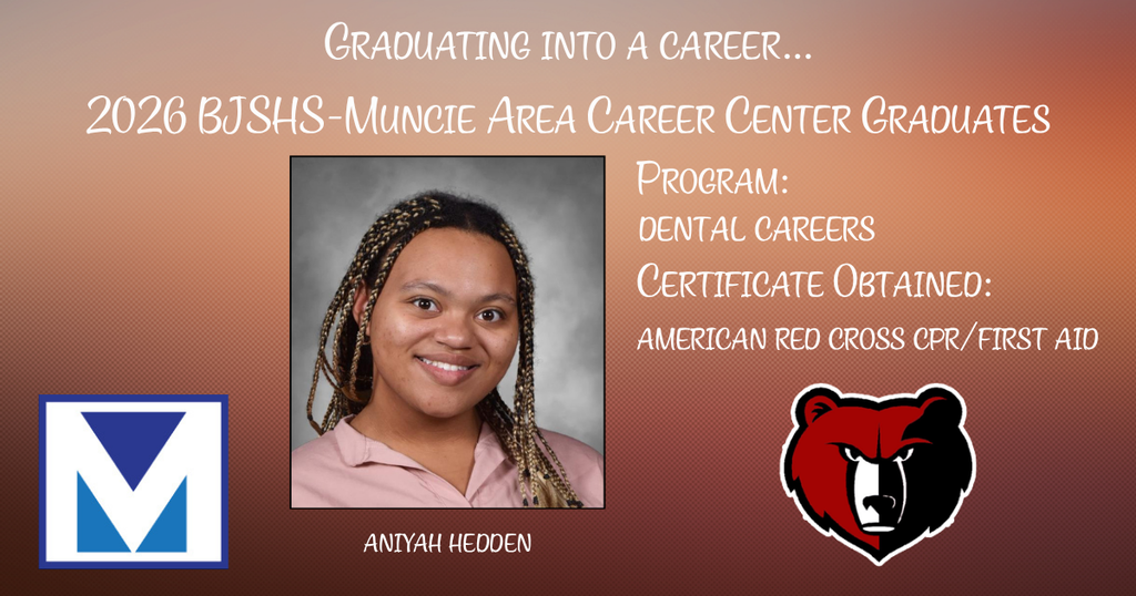 Aniyah Hedden is pictured being celebrated for completing her work in the Dental program at MACC