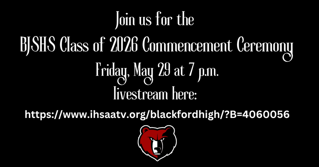 BJSHS Graduation livestream set for riday, May 29 at 7 p.m.