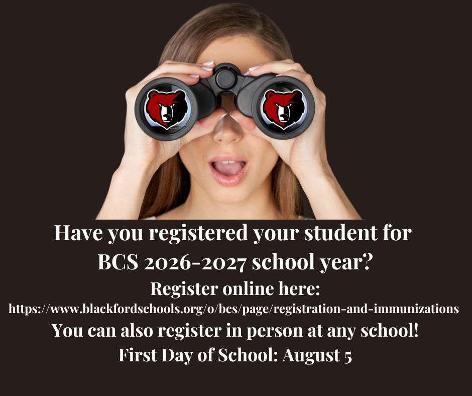 Seeking Blackford Bruins for the 2026-2027 school year