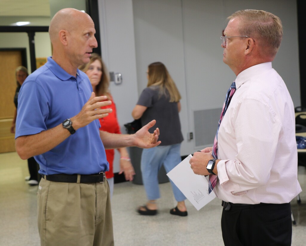 Teachers and staff return for the 27-27 BCS Back to School Breakfast