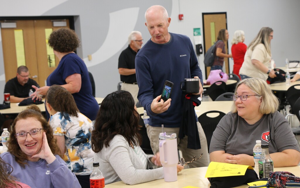 Teachers and staff return for the BCS Back to School Breakfast