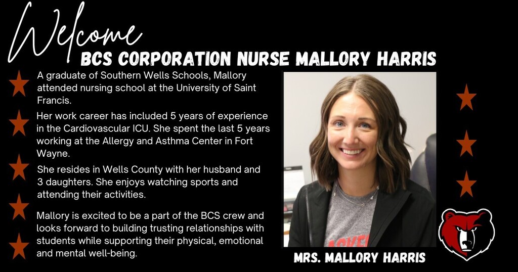 BCS Corporation Nurse Mallory Harris
