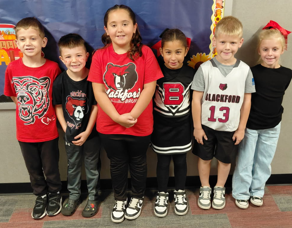 BPS students all decked out in their Bruin colors show their school spirit for Homecoming!