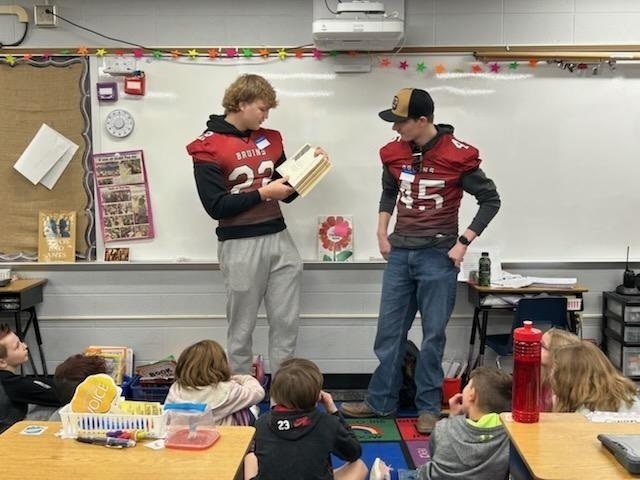 REad Across America - Students read to BIS preschoolers